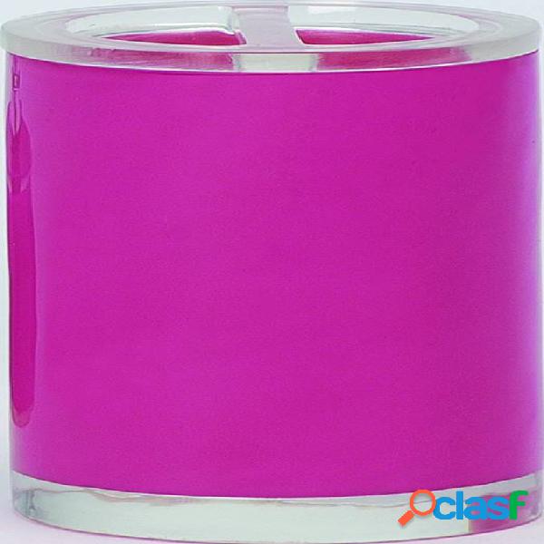 Portacepillos Acrílico Andrea Fucsia