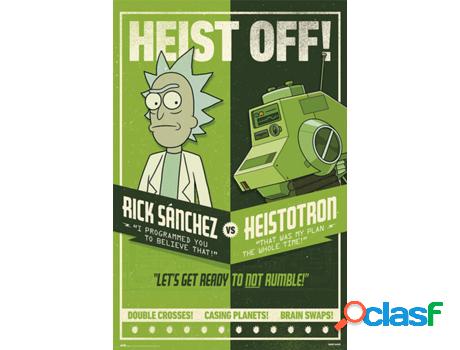 Póster RICK & MORTY GPE5450 Rick & Morty Season 4 Heist Off
