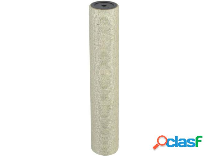 Puesto Rascador para Gatos VIDAXL Beige (8x45cmx10mm)