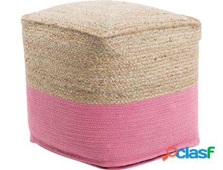 Puf Kirama (Beije - Algodón -44x44x44 cm)