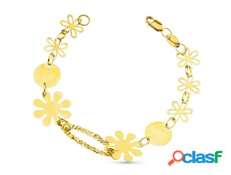 Pulsera FALOMIR (Oro - Dorado - 19 cm)