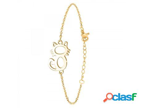 Pulsera SC_BOHEME (Acero - Dorado - 16cm)