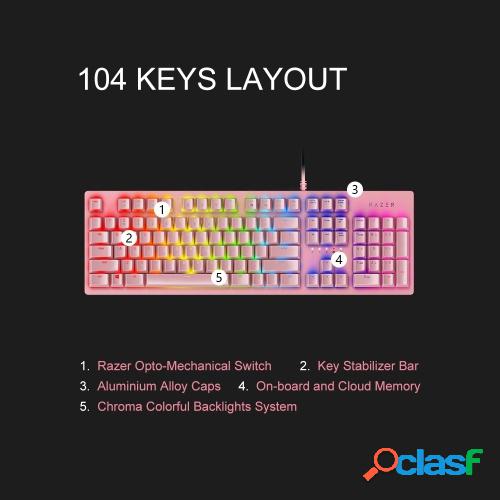 Razer Huntsman Teclado mecánico Gaming Interruptor
