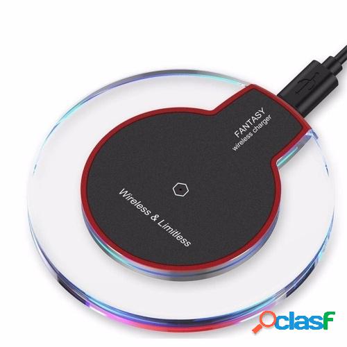 Recargador rápido ultrafino QI Wireless MobilePhone para