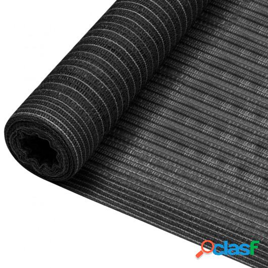 Red de privacidad HDPE gris antracita 1x25 m 195 g/m²