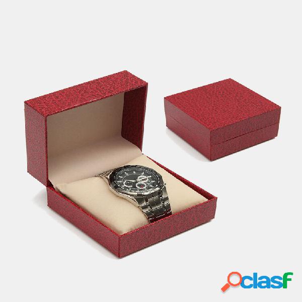 Reloj Caso Red Velvet Patrón Reloj Caja