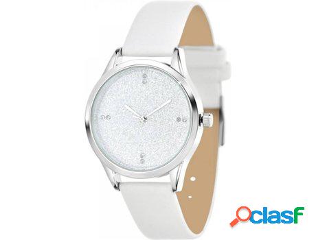 Reloj SC_CRYSTAL Cristales (bañado a rodio - Blanco)