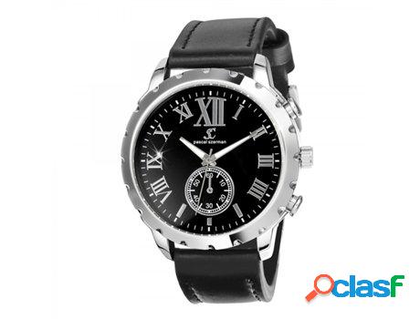 Reloj SC_CRYSTAL (bañado a rodio - Negro)