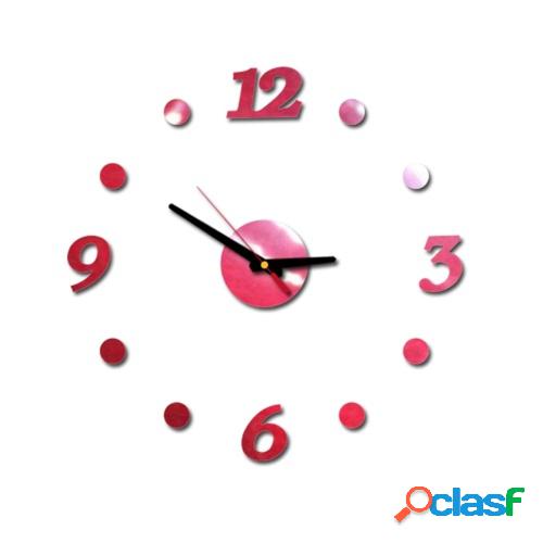 Reloj de pared de bricolaje Pegatinas de pared silenciosas