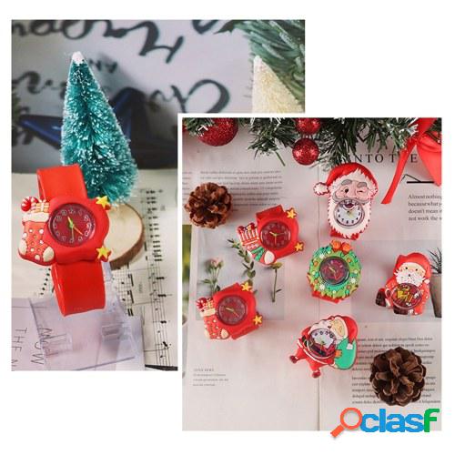 Reloj para niños Pulsera de silicona Slap Reloj de pulsera