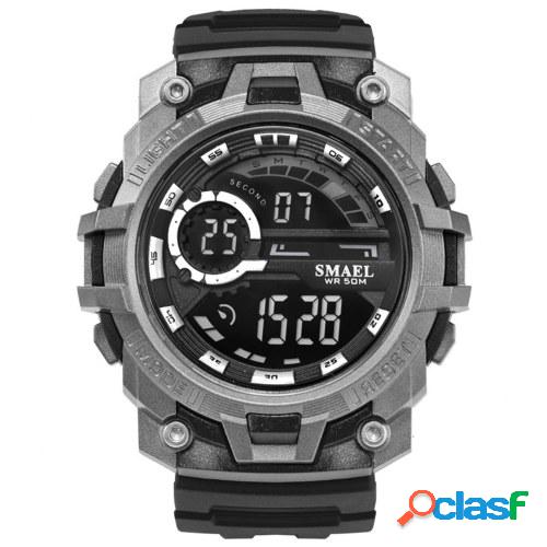SMAEL 1701 Outdoor Sport Men Reloj digital electrónico 50M