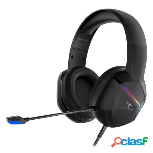 SOMIC GS401 Auriculares con montaje en la cabeza USB Virtual