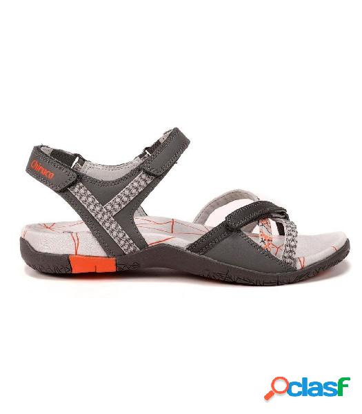 Sandalias Chiruca Valencia 18 Mujer Gris Naranja 38