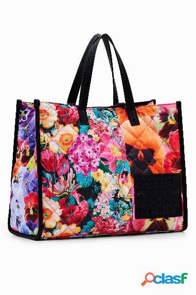 Shopper extra grande patch floral