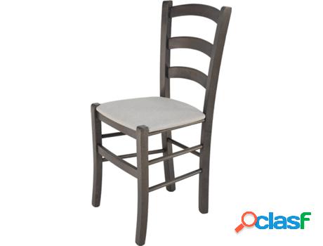 Silla T M C S Venice 322AFDL-NL024 (Gris Oscuro - 88x43x44