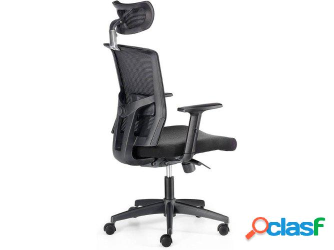 Silla de Escritorio Ejecutiva EUROMOF Viena Negro