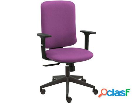 Silla de Escritorio Operativa LA SILLA DE CLAUDIA Eve Morado