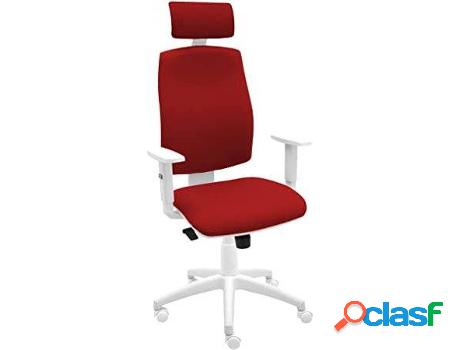 Silla de Escritorio Operativa LA SILLA DE CLAUDIA Job Rojo