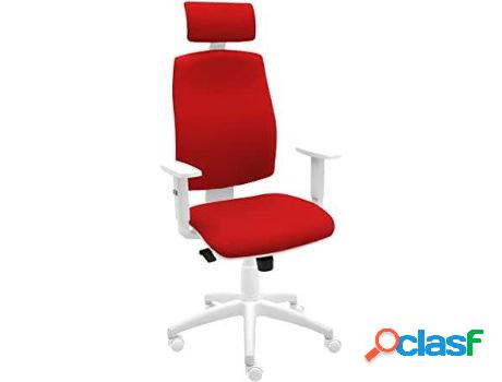 Silla de Escritorio Operativa LA SILLA DE CLAUDIA Job Rojo