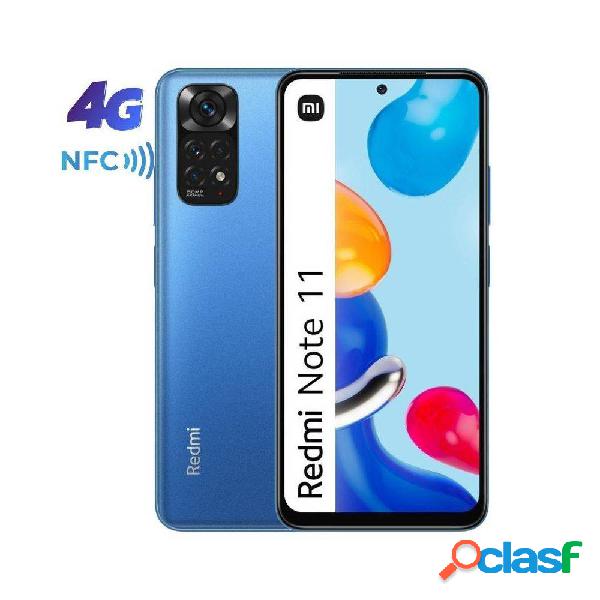 Smartphone Xiaomi Redmi Note 11 NFC 6GB/ 128GB/ 6.43'/ Azul