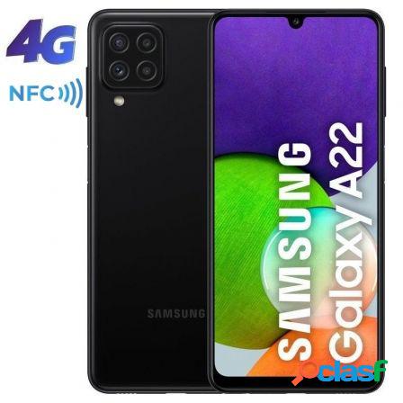 Smartphone samsung galaxy a22 4gb/ 128gb/ 6.4"/ negro