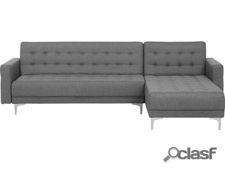 Sofá Rinconera Aberdeen (Gris - Poliéster -168x267x87 cm)