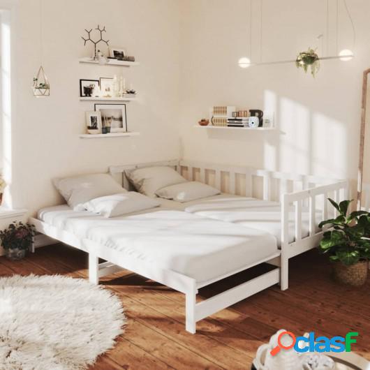 Sofá cama extraíble madera maciza de pino blanco