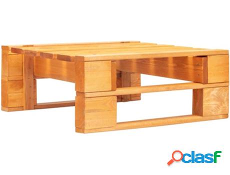 Sofá de Exterior Paletas VIDAXL madera marrón miel