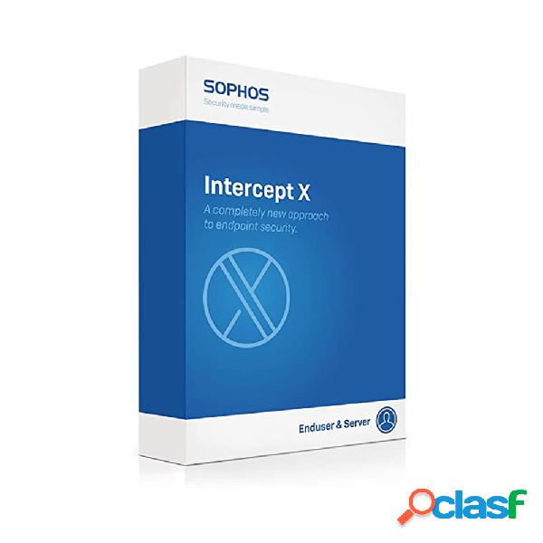 Sophos central intercept x advanced for server