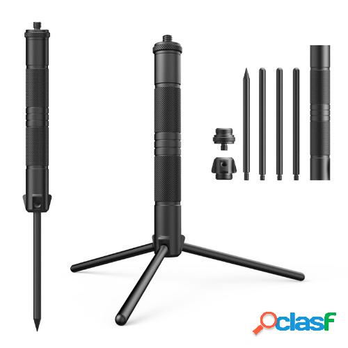 Soporte de linterna de aluminio lámpara de Camping poste