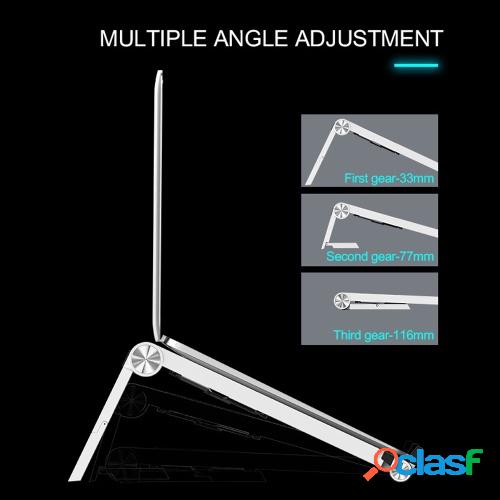 Soporte para computadora portátil ligero plegable ajustable