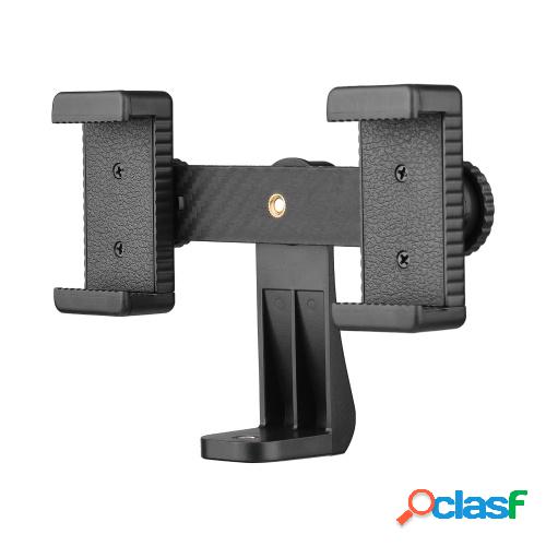 Soporte para teléfono doble Adaptador de montaje en