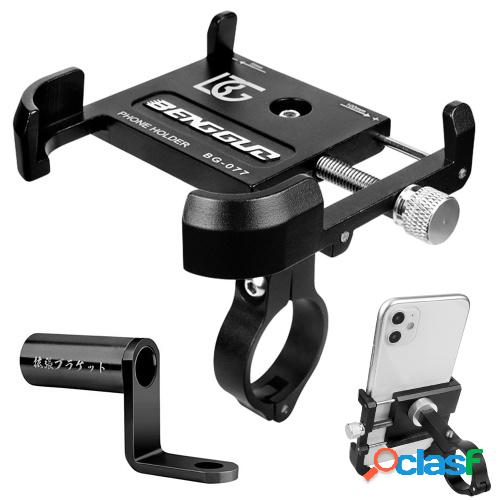 Soporte para teléfono móvil de bicicleta de aleación de