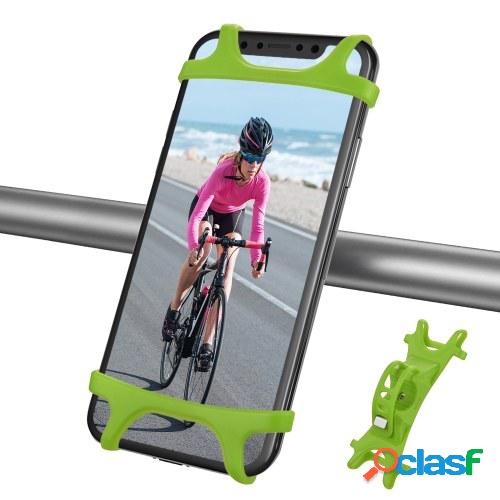 Soporte para teléfono móvil para bicicleta con rotación