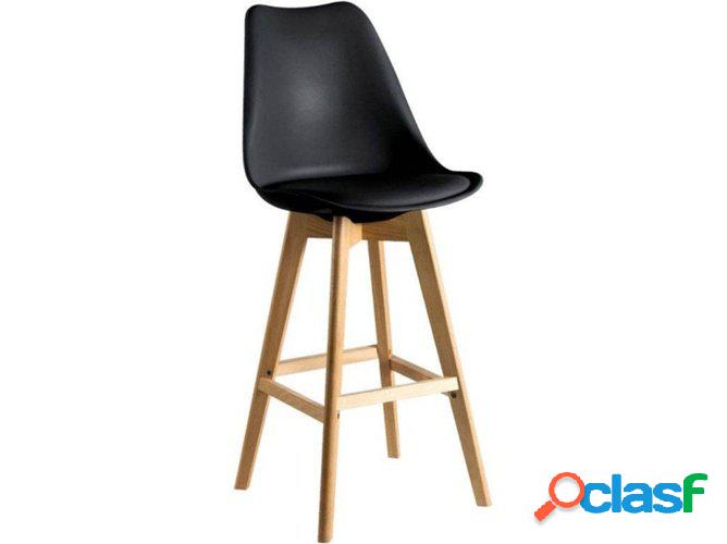 Taburete REGALOS MIGUEL Synk (Negro - 44 x 112 x 43 cm -