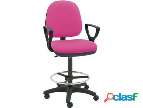 Taburete de Oficina LA SILLA DE CLAUDIA Milano Rosa Fucsia