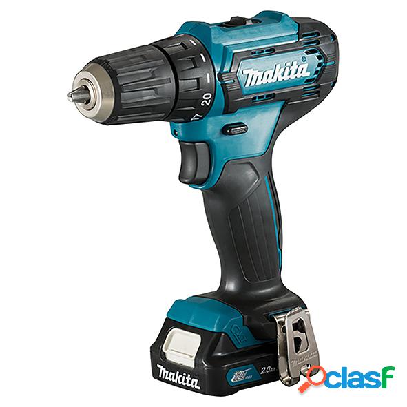 Taladro Bateria Makita 12 V 2 Baterias 2.0 Ah 2 Velocidades