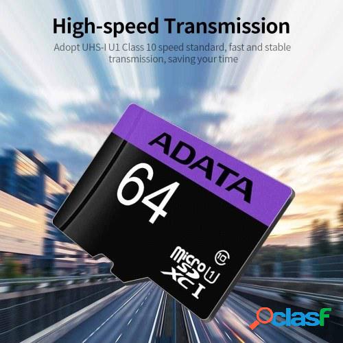 Tarjeta ADATA Micro SD 64GB U1 C10 Tarjeta TF de alta