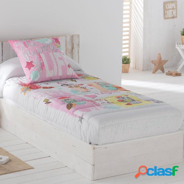 Tejidos JVR Edredon Ajustable Estampado Modelo Party - Cama