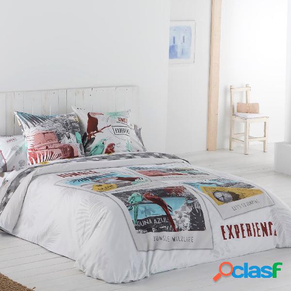 Tejidos JVR Funda Nordica + Almohada Modelo Jungle - Cama