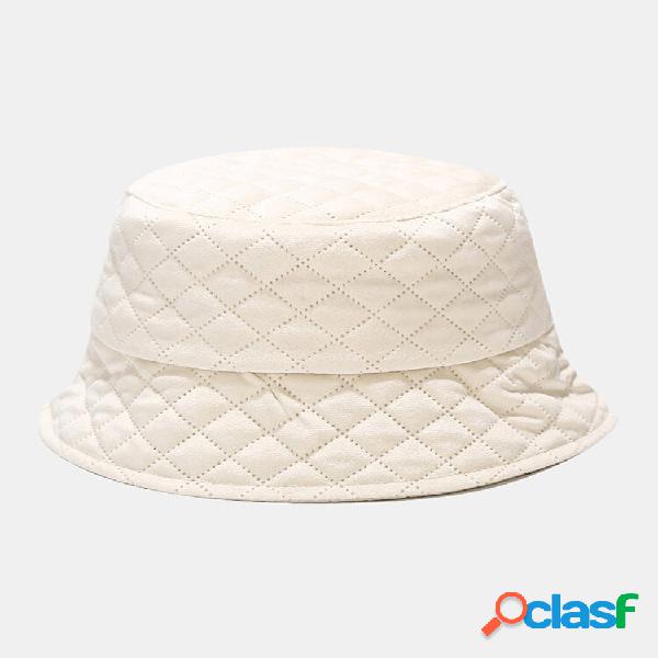 Terciopelo unisex Plus algodón color sólido Argyle