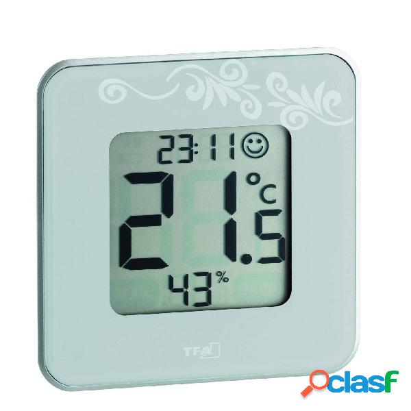 Termometro Medicion Temperatura Termo-Higrometro Blanco Tfa