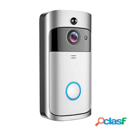 Timbre de video inalámbrico 720P Intercomunicador visual en