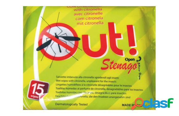 Toallitas Repelentes Mosquitos Alampat 15 UDS