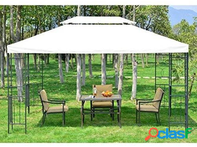 Toldo HOMCOM 01-0079 Beige (300x400x265 cm)