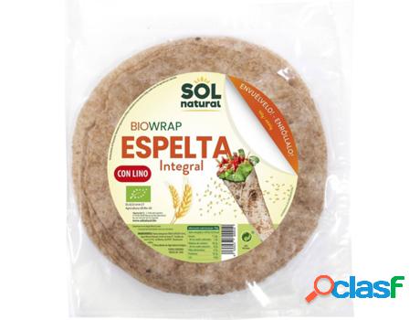 Tortillas Wrap de Espelta con Lino Bio SOL NATURAL (2