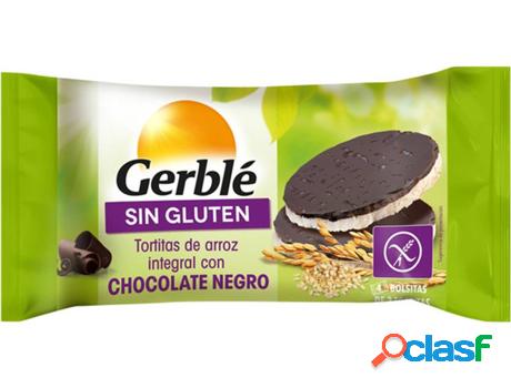 Tortitas de Arroz Integral con Chocolate Negro Sin Gluten