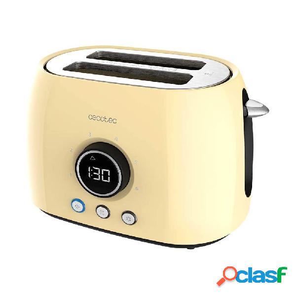 Tostador CECOTEC ClassicToast 8000 Yellow Double