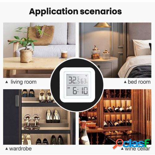 Tuya WiFi Pantalla LCD Fuentes de alimentación USB Sensores