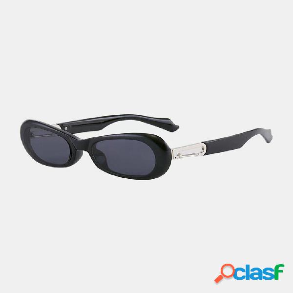 Unisex Metal TR Oval Full Frame Anti-ultraviolet Moda Gafas